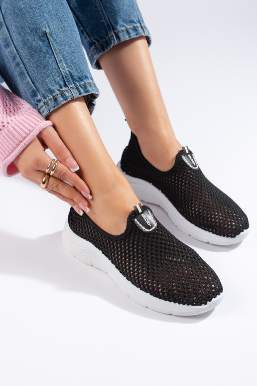 chaussures de sport noires avec...