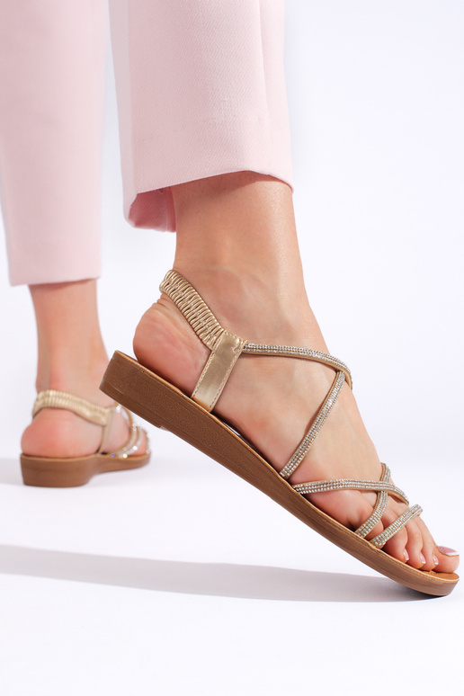 Sandales avec un modèle push-up Sandales avec un modèle push-up