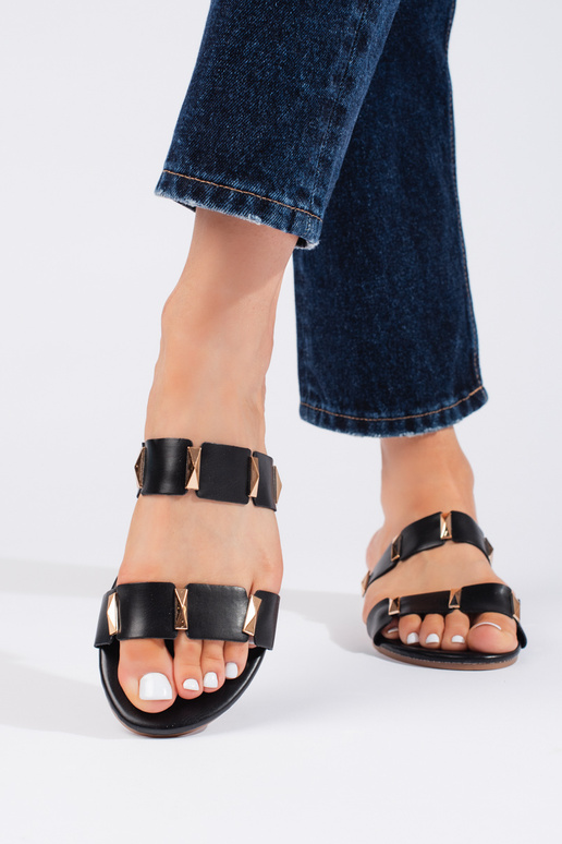 chaussons noirs pour femmes sur... chaussons noirs pour femmes sur...