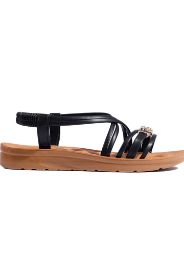 sandales noires à semelles...