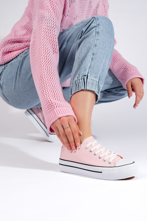 rose Chaussures femme