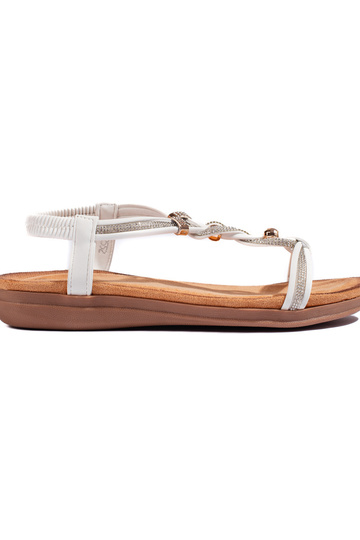 Sandale blanche avec un...