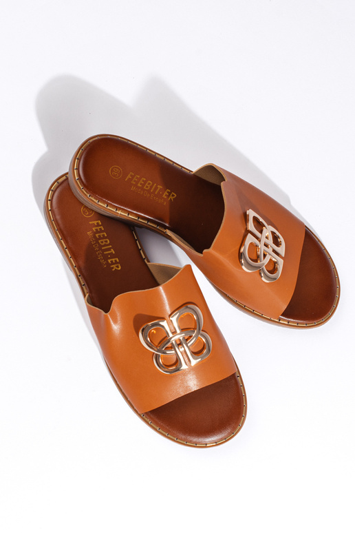 pantoufles marron pantoufles marron