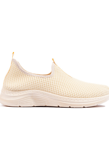 chaussures de sport beiges