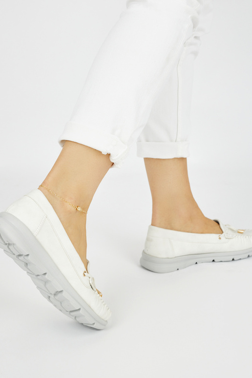 mocassins confortables en cuir...