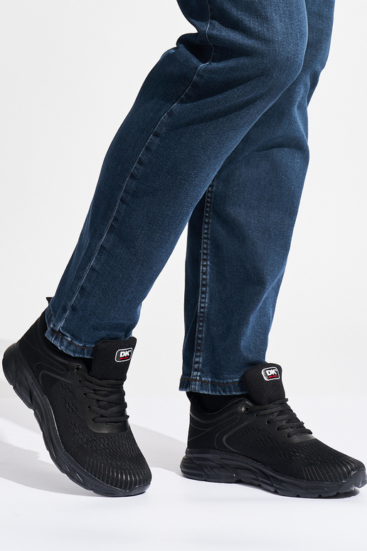 chaussures de sport noires pour hommes