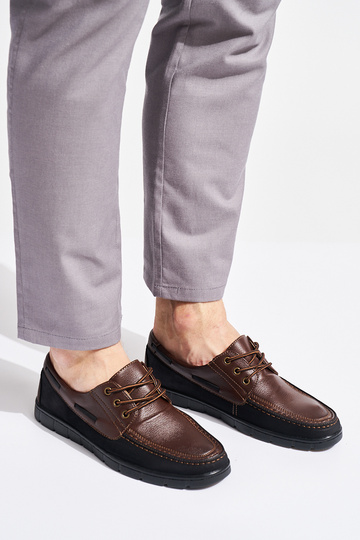 bottines marron pour homme... 2