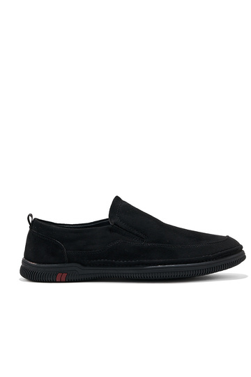 mocassins noirs pour hommes