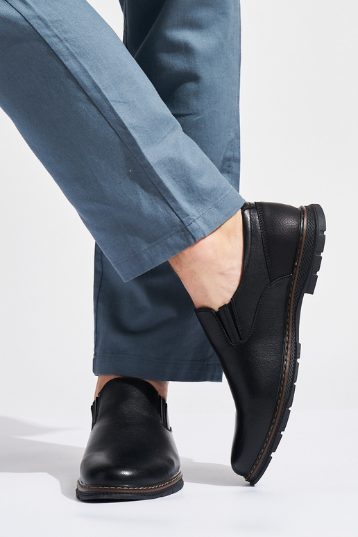 bottines noires pour hommes