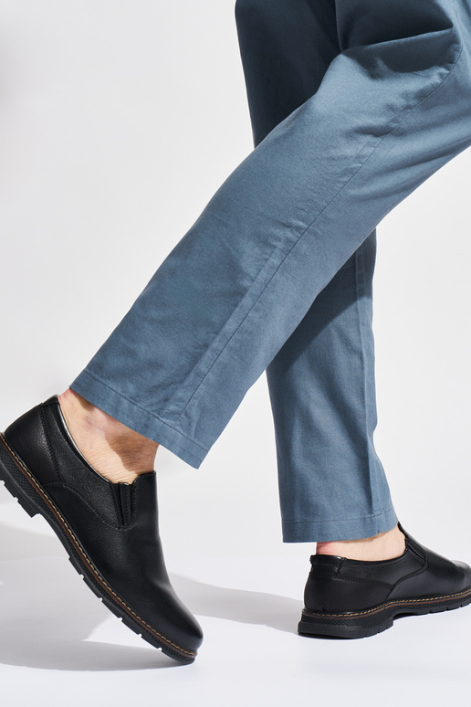 bottines noires pour hommes