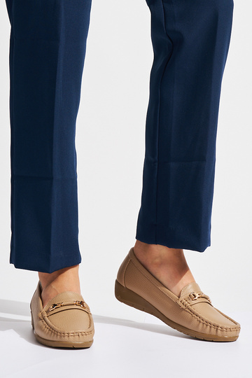 mocassins femme beiges ze... 2