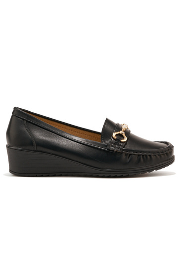 mocassins pour femmes noirs...