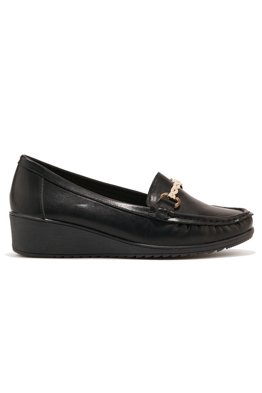 mocassins pour femmes noirs sur coin...