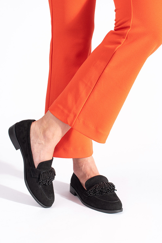 Mocassins pour femmes en daim avec...