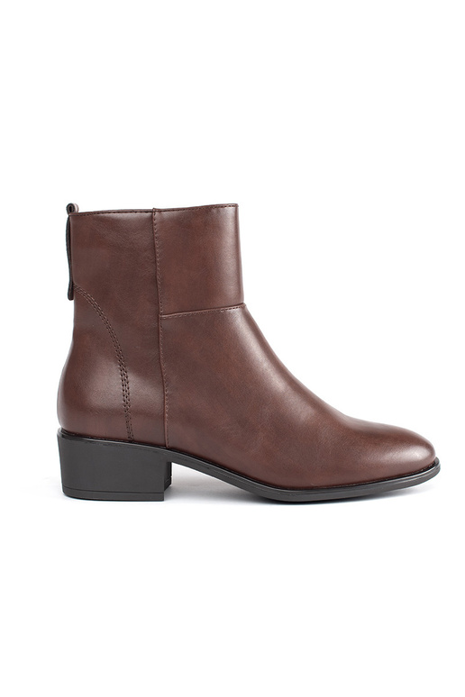Bottines en cuir marron Sergio Leone