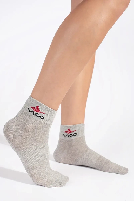 skarpetki femme gris Vico 3 pcs skarpetki femme gris Vico 3 pcs