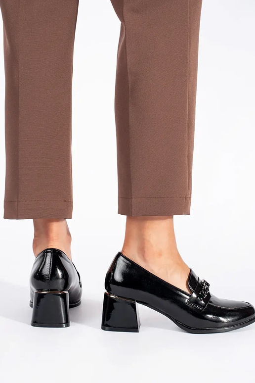 couleur noire femmes demi-chaussures...