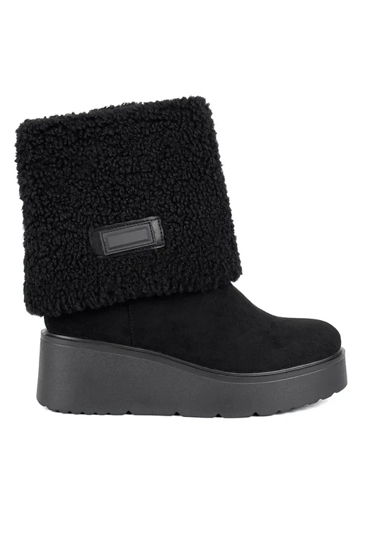 couleur noire isoler Chaussures de...