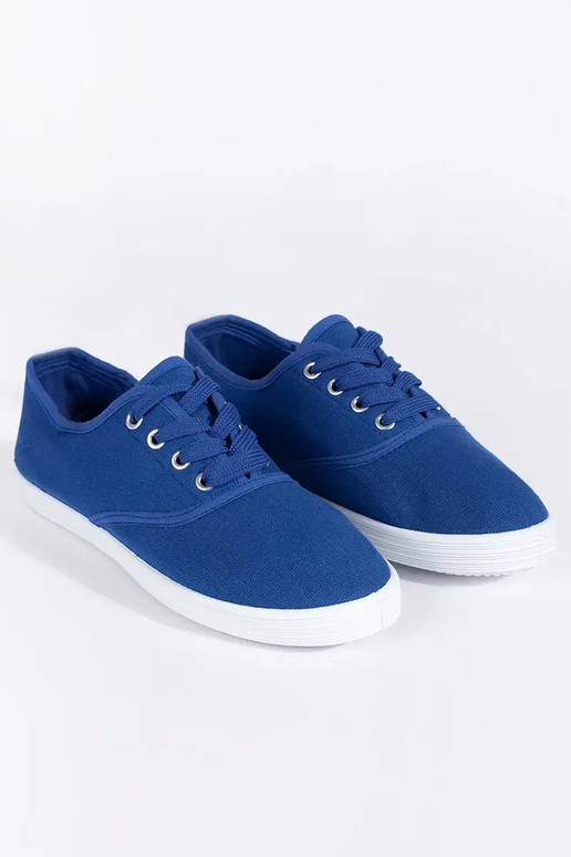 Chaussures à lacets bleues pour enfants