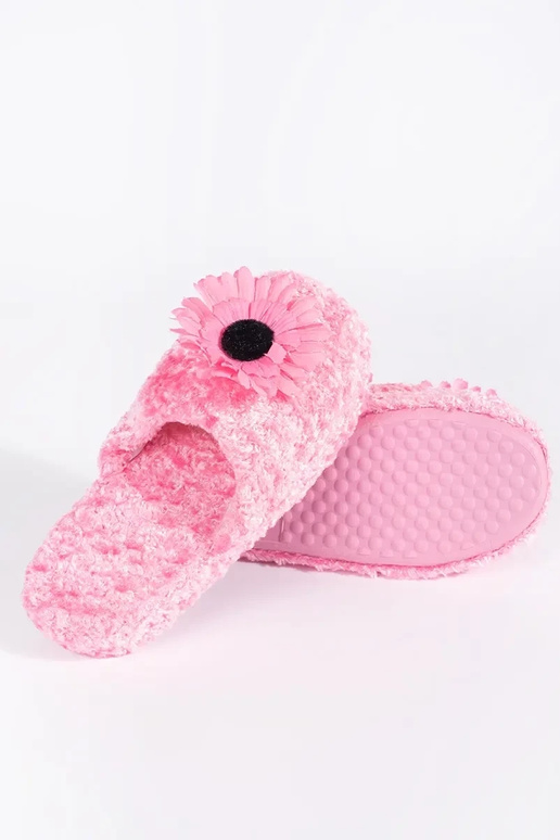 Chaussons roses pour enfants avec...