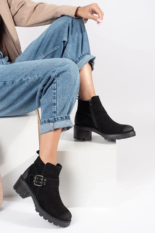 Bottes à talons Sergio Leone en cuir... Bottes à talons Sergio Leone en cuir...