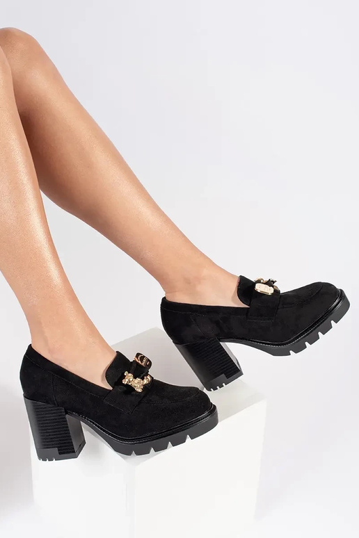 Sandales à talons en daim pour...