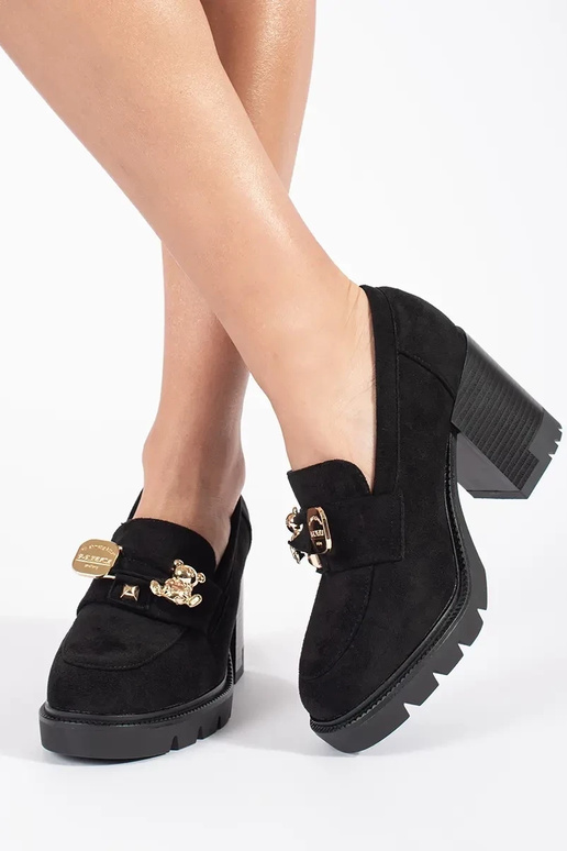 Sandales à talons en daim pour...