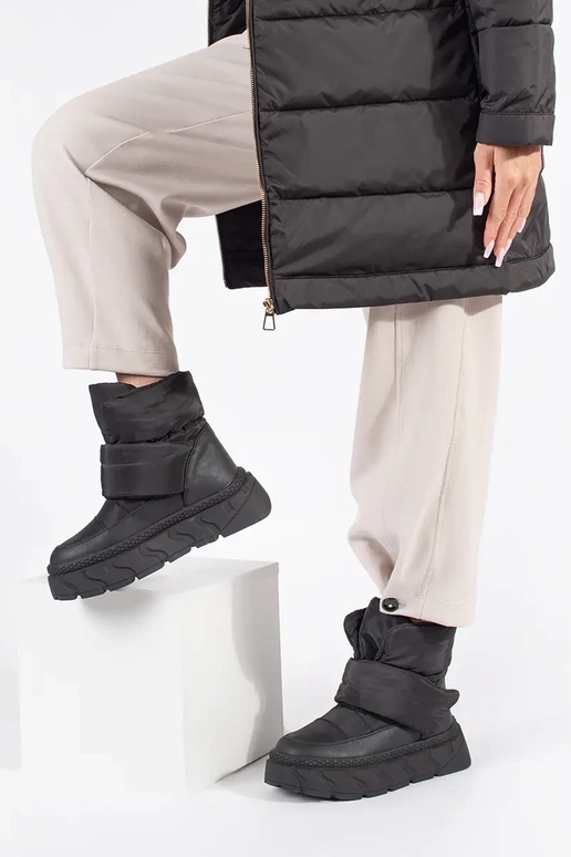 Bottes de neige pour femmes, noires,... Bottes de neige pour femmes, noires,...