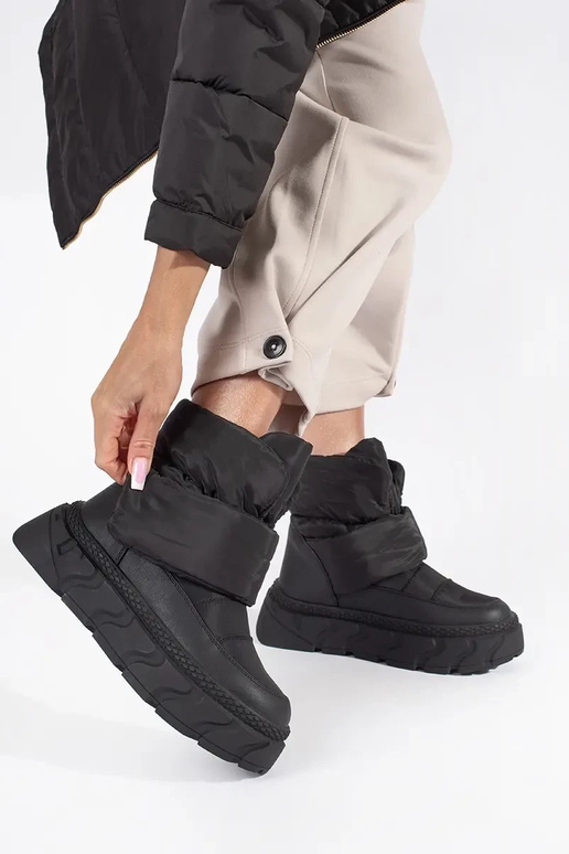 Bottes de neige pour femmes, noires,... Bottes de neige pour femmes, noires,...