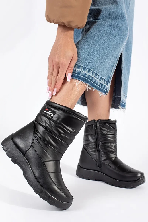 Bottes de neige pour femmes en noir