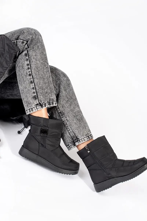 couleur noire pratique Bottes de...