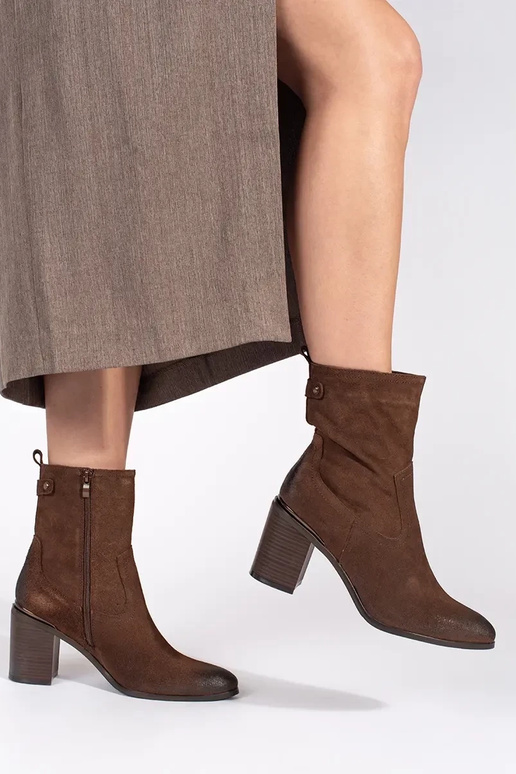 Sergio Leone Bottes à talons en cuir... Sergio Leone Bottes à talons en cuir...