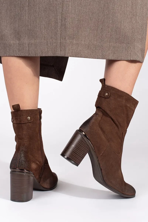 Sergio Leone Bottes à talons en cuir... Sergio Leone Bottes à talons en cuir...