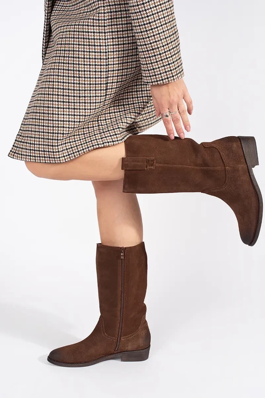 marron peau bottes typu des bottes de... marron peau bottes typu des bottes de...