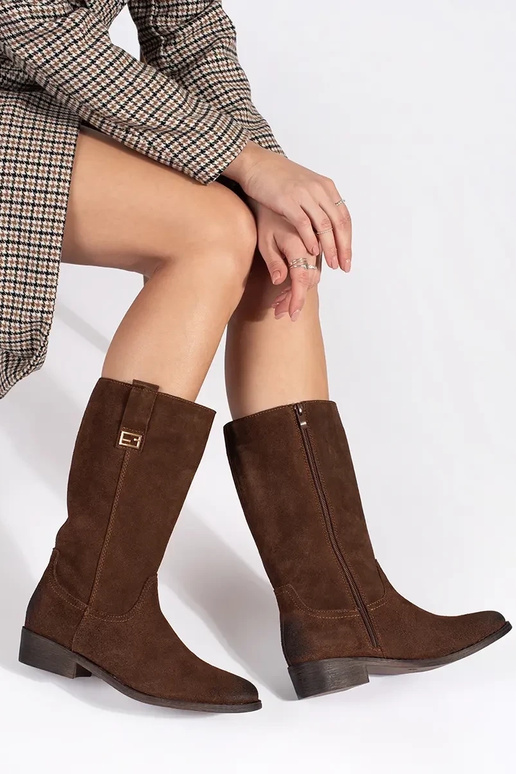 marron peau bottes typu des bottes de... marron peau bottes typu des bottes de...