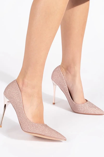 avec éclat rose-doré talons... 2