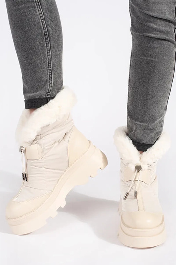 beige Bottes de neige pour... 2