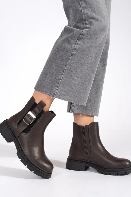 marron chaussures Chaussures de femme...