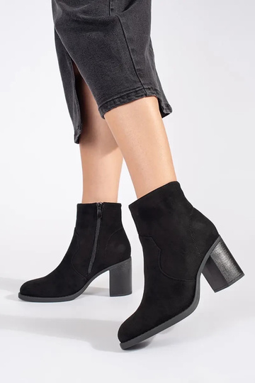 couleur noire en daim un... 2