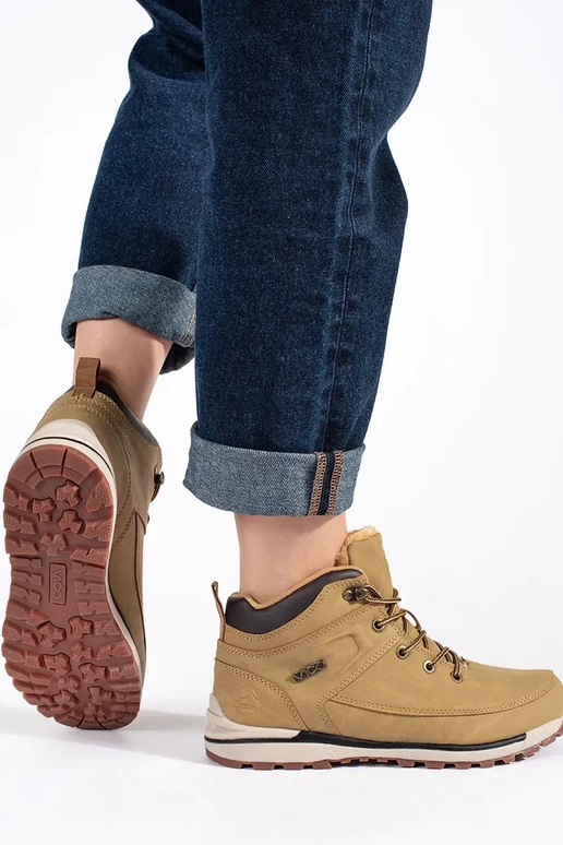 marron isoler Chaussures de randonnée