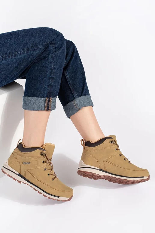 marron isoler Chaussures de randonnée