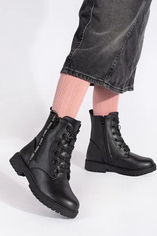 couleur noire lacé chaussures girly couleur noire lacé chaussures girly