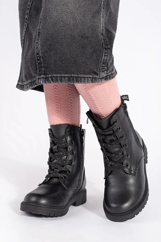 couleur noire lacé chaussures girly couleur noire lacé chaussures girly