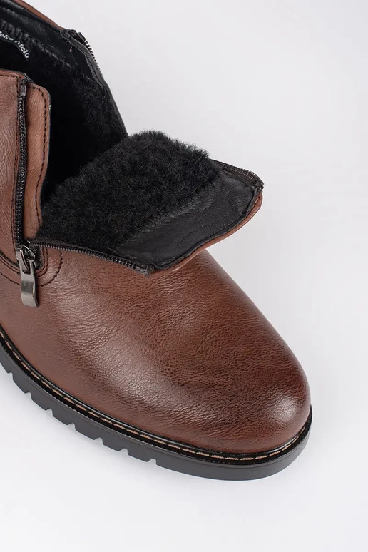 marron hiver chaussures Hommes isoler