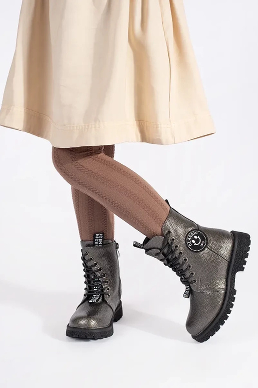 Puéril isoler lacé chaussures hiver