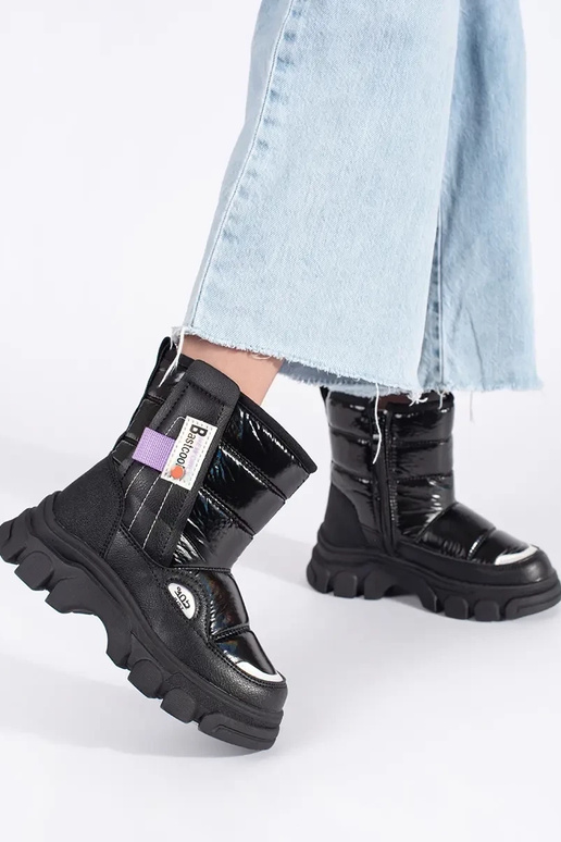 piquer Bottes de neige girly brillant piquer Bottes de neige girly brillant