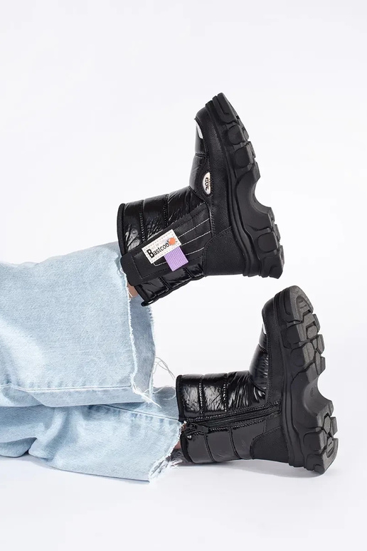 piquer Bottes de neige girly brillant piquer Bottes de neige girly brillant