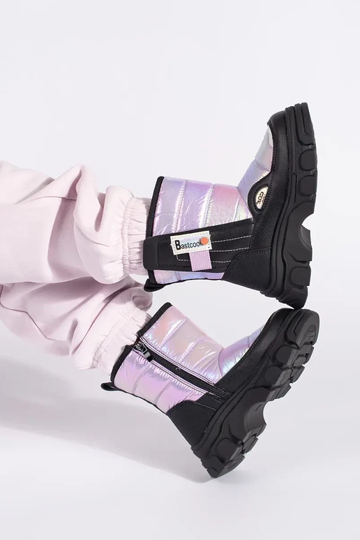 piquer Bottes de neige girly brillant piquer Bottes de neige girly brillant