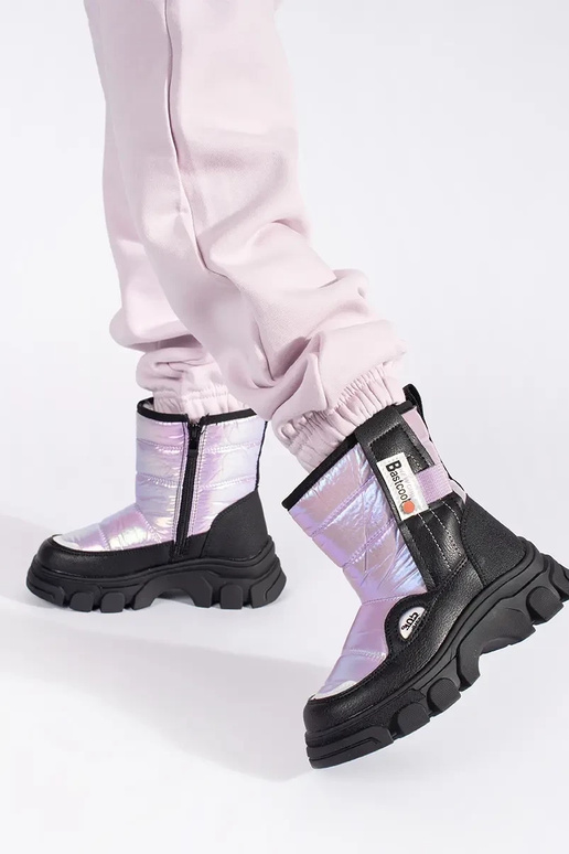 piquer Bottes de neige girly brillant piquer Bottes de neige girly brillant