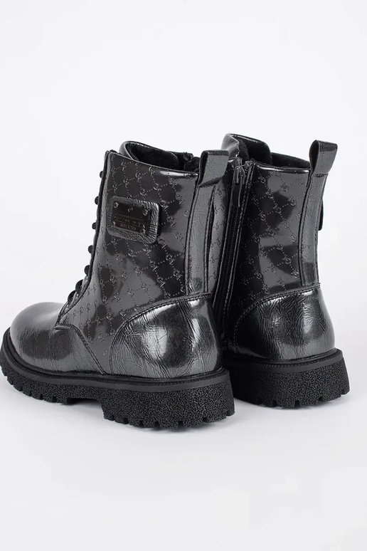 couleur noire laqué girly chaussures...